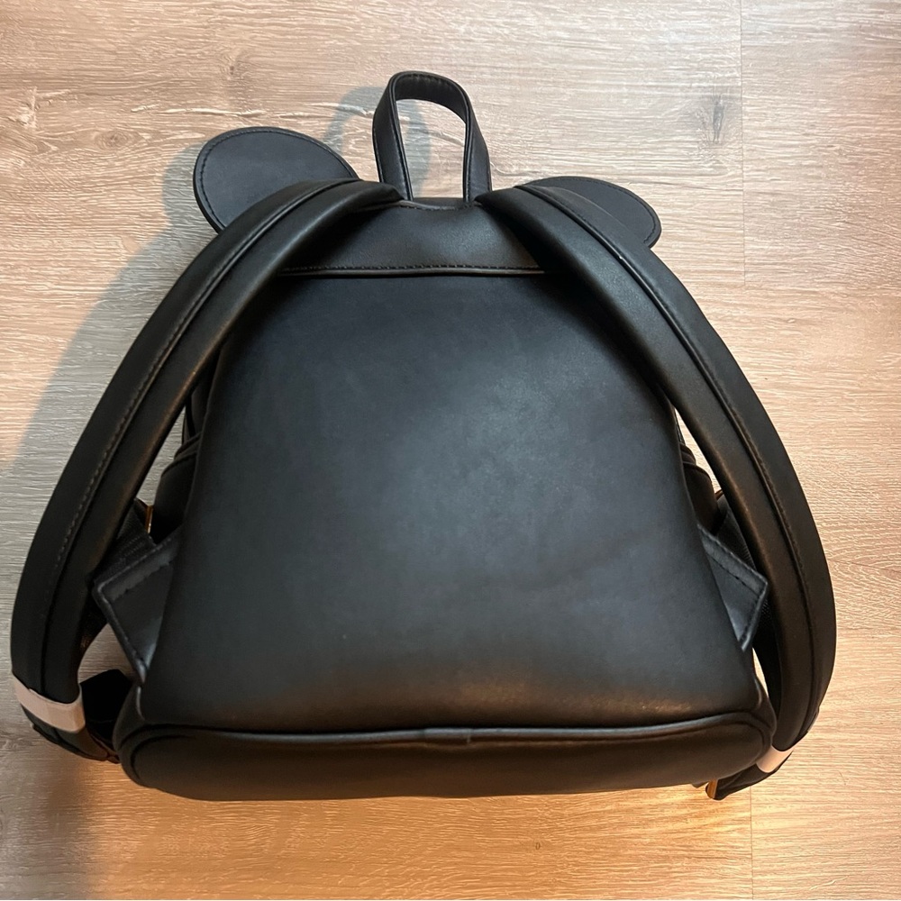 Disney Black and Gold Mickey Mouse Backpack - Picture 8 of 8